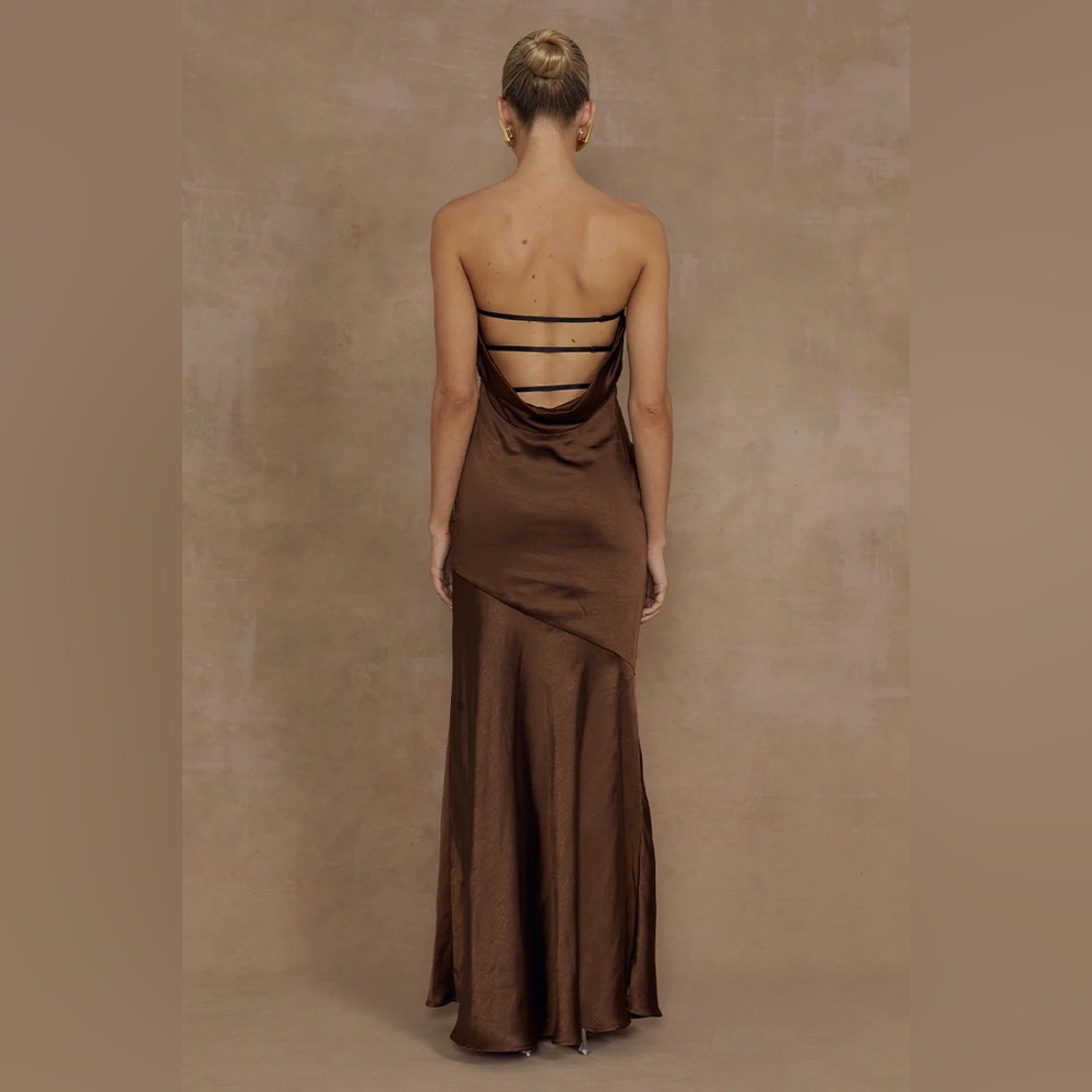 MULANI MAXI DRESS - ESPRESSO